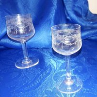 Кристални чаши за аперитив, снимка 3 - Чаши - 40499276