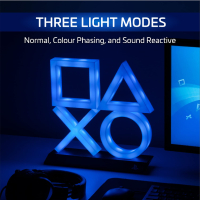 Оригинална Лампа Paladone Playstation 5 Icons Light PS5 XL, снимка 11 - Колекции - 44641342