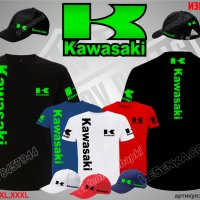 Kawasaki Ninja тениска и шапка st-mk-ni, снимка 6 - Тениски - 36073991