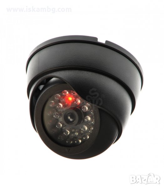 ФАЛШИВА-БУТАФОРНА КАМЕРА С LED ЧЕРВЕН ИНДИКАТОР ЗА МОНТАЖ НА ЗАКРИТО - код ДИОДИ, снимка 1