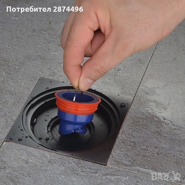 3227 Предпазител за сифон против миризми в банята, снимка 1