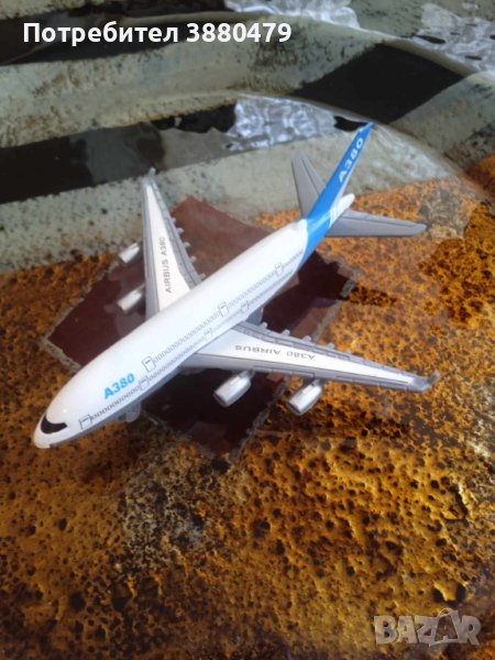 метален макет на самолет, снимка 1