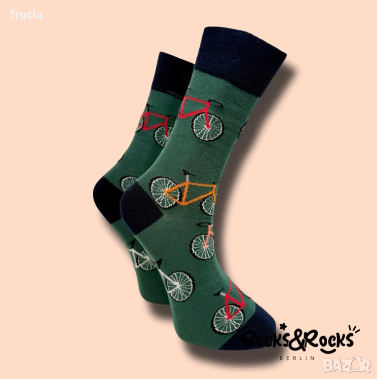 Арт Чорапи Велосипеди, снимка 1
