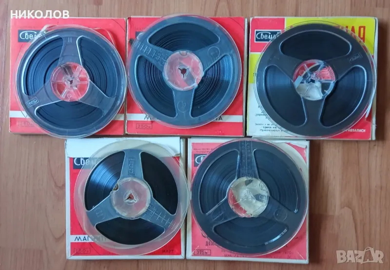 МАГНЕТОФОННИ РОЛКИ СВЕМА, снимка 1