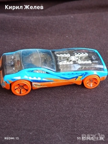 Спортен модел метална количка MATTEL Made in Indonesia рядка за КОЛЕКЦИЯ 26917, снимка 1