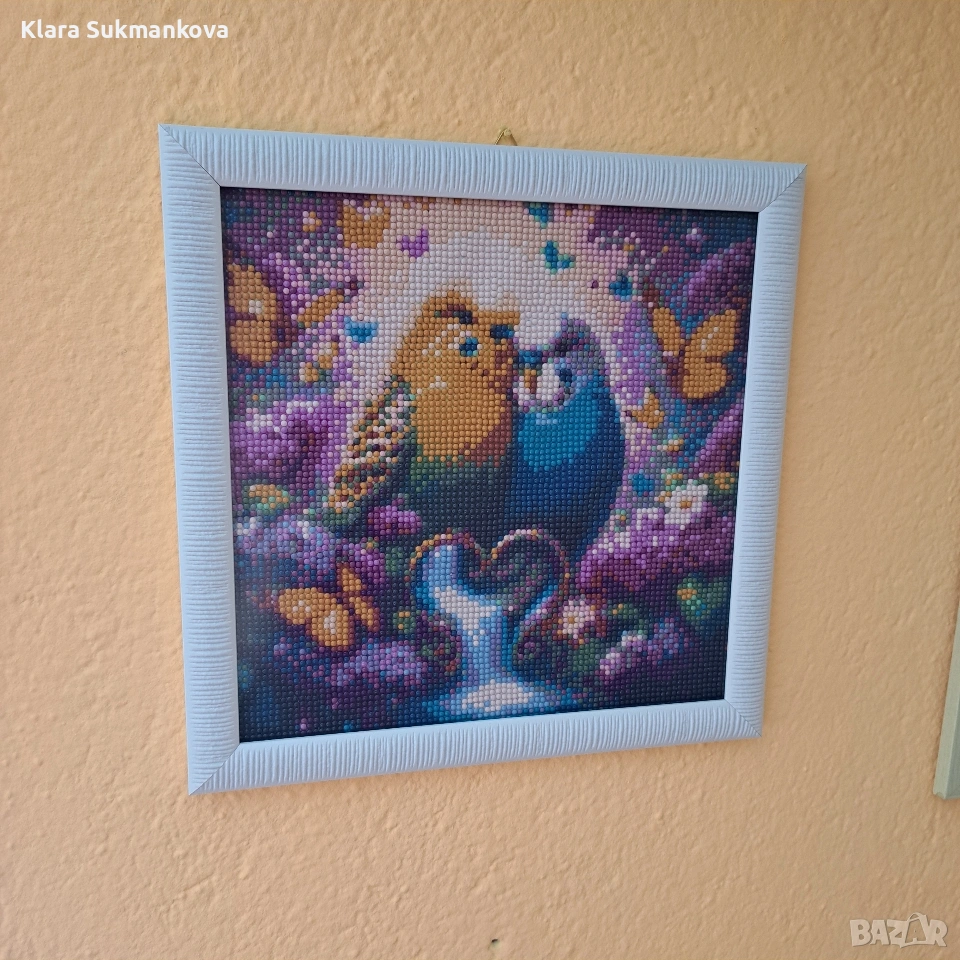 диамантен гоблен за влюбени , снимка 1