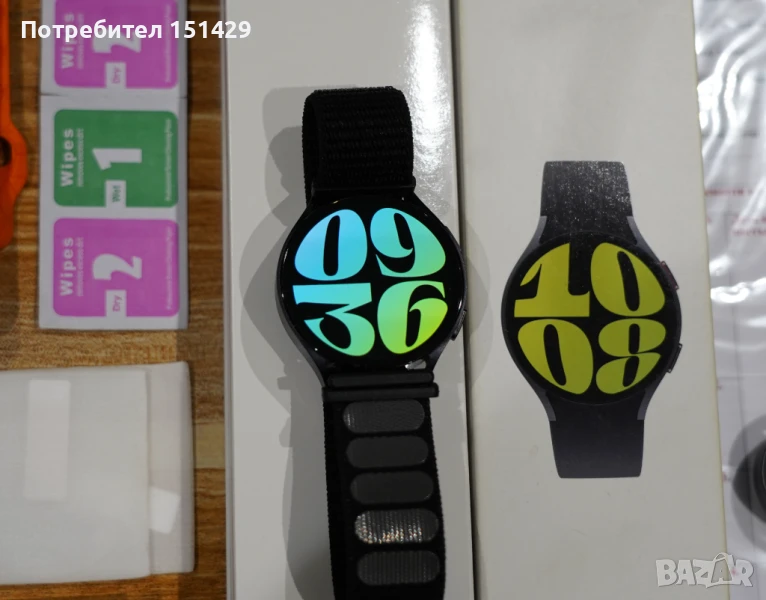 GALAXY Watch 6 44mm LTE eSIM A1 гаранция, снимка 1