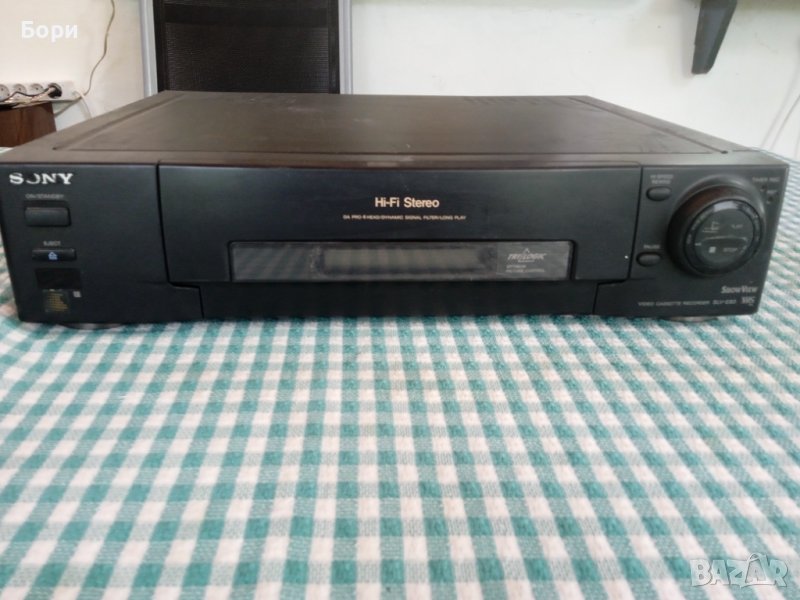SONY HI-FI Stereo SLV-E80VP записващо видео, снимка 1