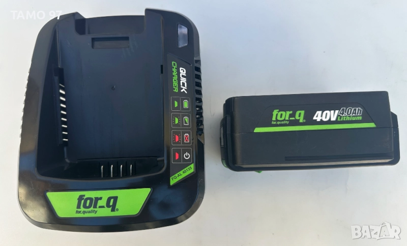 FOR_Q FQ-AL 40135 Бързо зарядно и FOR_Q FQ-LiO 4040 Батерия 40V 4.0Ah, снимка 1