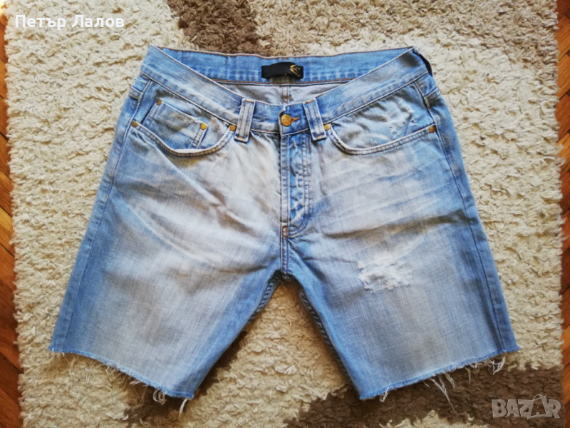 Намалени roberto cavalli светлосини къси гащи, снимка 1