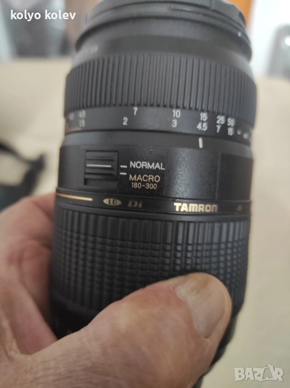 Tamron EL DI AF 70-300 1';4-5.6 TELE MACRO (1;2) f67mm a17, снимка 1