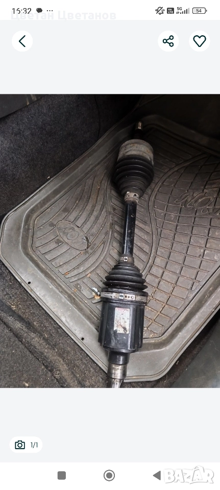 полуоска за шевролет круз 1.8 бензин, снимка 1