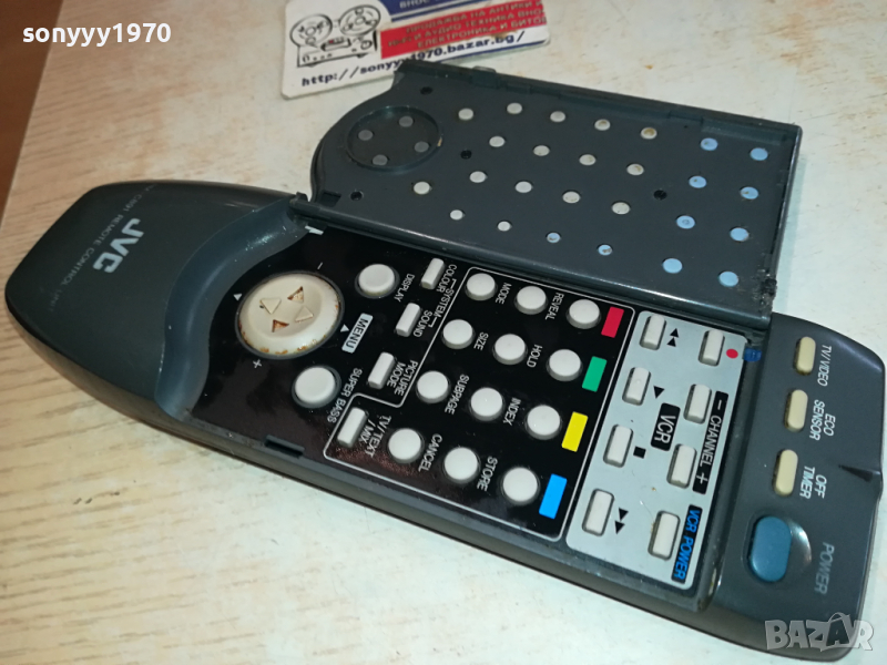 JVC RM-C891 TV/VCR REMOTE-ВНОС SWISS 0303241252, снимка 1
