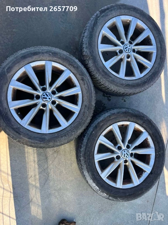 Продавам оригинални джанти за Фолксваген Тигуан , пасат , снимка 1