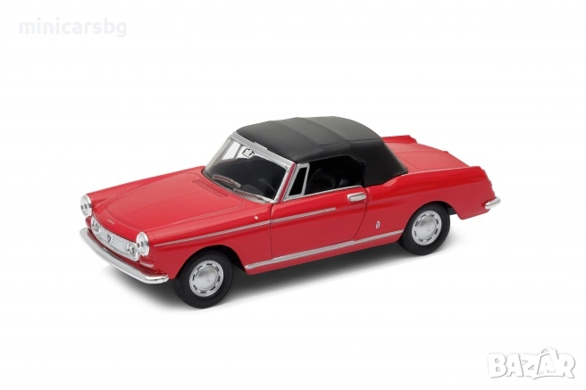 Метална количка: Peugeot 404 Cabriolet (Soft-Top), снимка 1