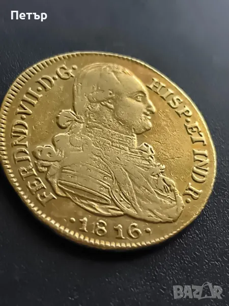 8 Ескудо 1816 година , снимка 1