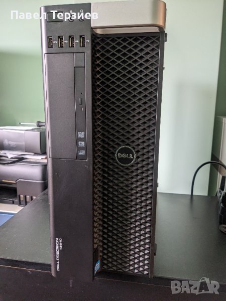 Мощен компютър Dell Precision T3610 - Xeon 2680v2/64GB DDR3/240SSD + 1TB HDD, снимка 1