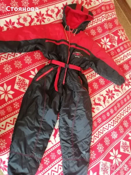 Дебел зимен гащеризон-космонавт, снимка 1