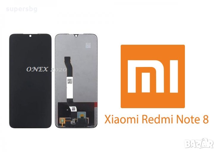 Нов 100% Оригинален LCD Дисплей за Xiaomi Redmi Note 8 2019 2021 Тъч скрийн, снимка 1