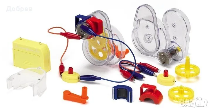 ЕЛЕКТРОМОТОР -  ДИНАМО: Образователен комплект. Марка: Kosmos. Германия, снимка 1