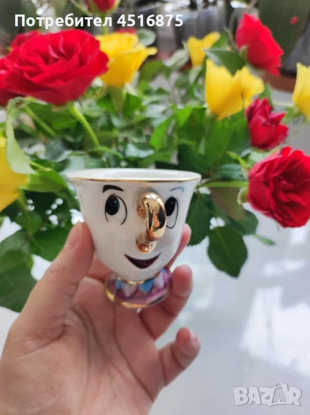 Чашка ЧИП от Красавицата и звяра, снимка 1