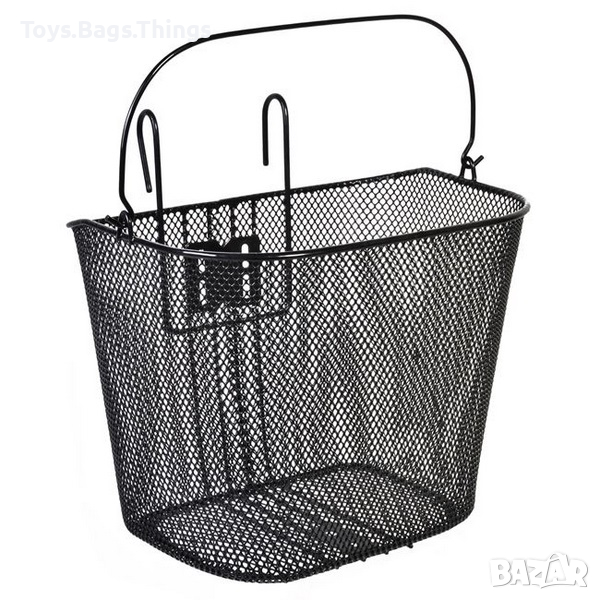 Метална кошница за колело, 34x23x25 cm, снимка 1