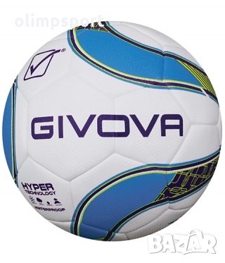 Футболна топка Givova PALLONE HYPER 32 панела Материал:PU ; Водоустойчива повърхност; Valve Покритие, снимка 1