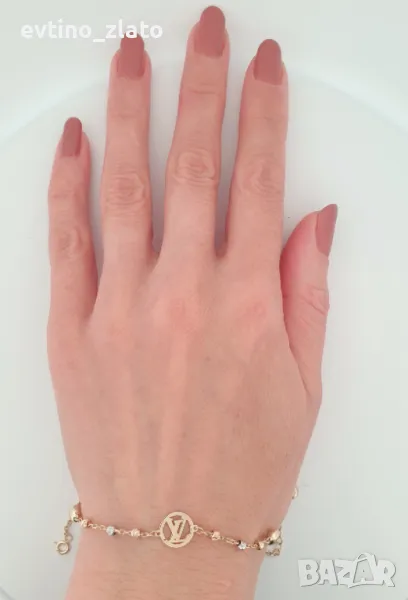 Златна гривна -14К, снимка 1