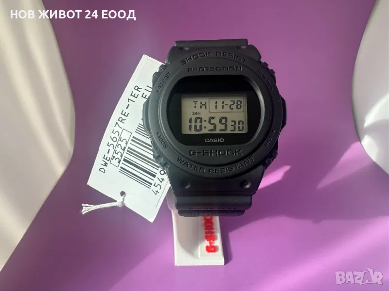 Лимитиран нов мъжки часовник Casio G-Shock DWE-5657RE-1ER, снимка 1