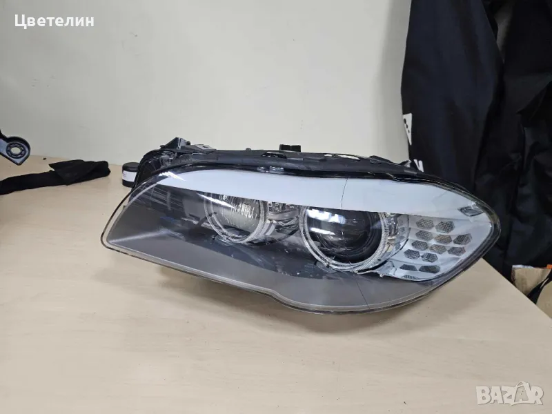 Ляв фар за BMW 5 F10 F11 завиващ ксенон бмв ф10 ф11, снимка 1