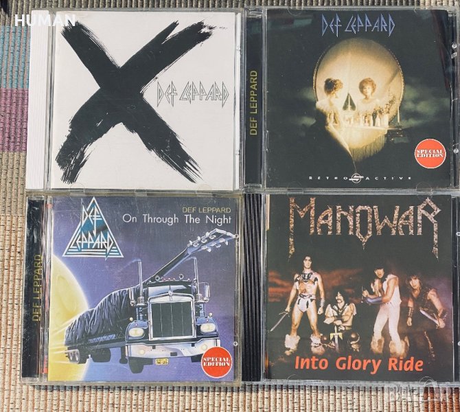 Manowar,Def Leppard , снимка 1