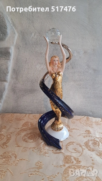 Порцеланови фигури в стил Арт Деко Franklin mint , снимка 1