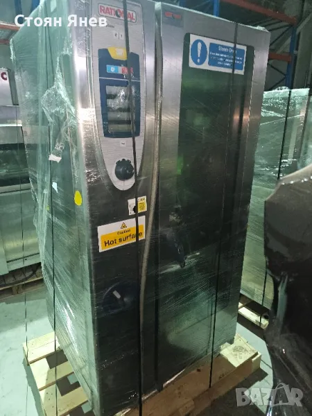 Конвектомат Разионал Rational SCC201E - 20 тави - на ток - без количка , снимка 1