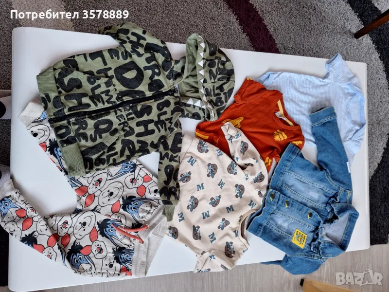 Лот от детски дрешки размер 80, снимка 1