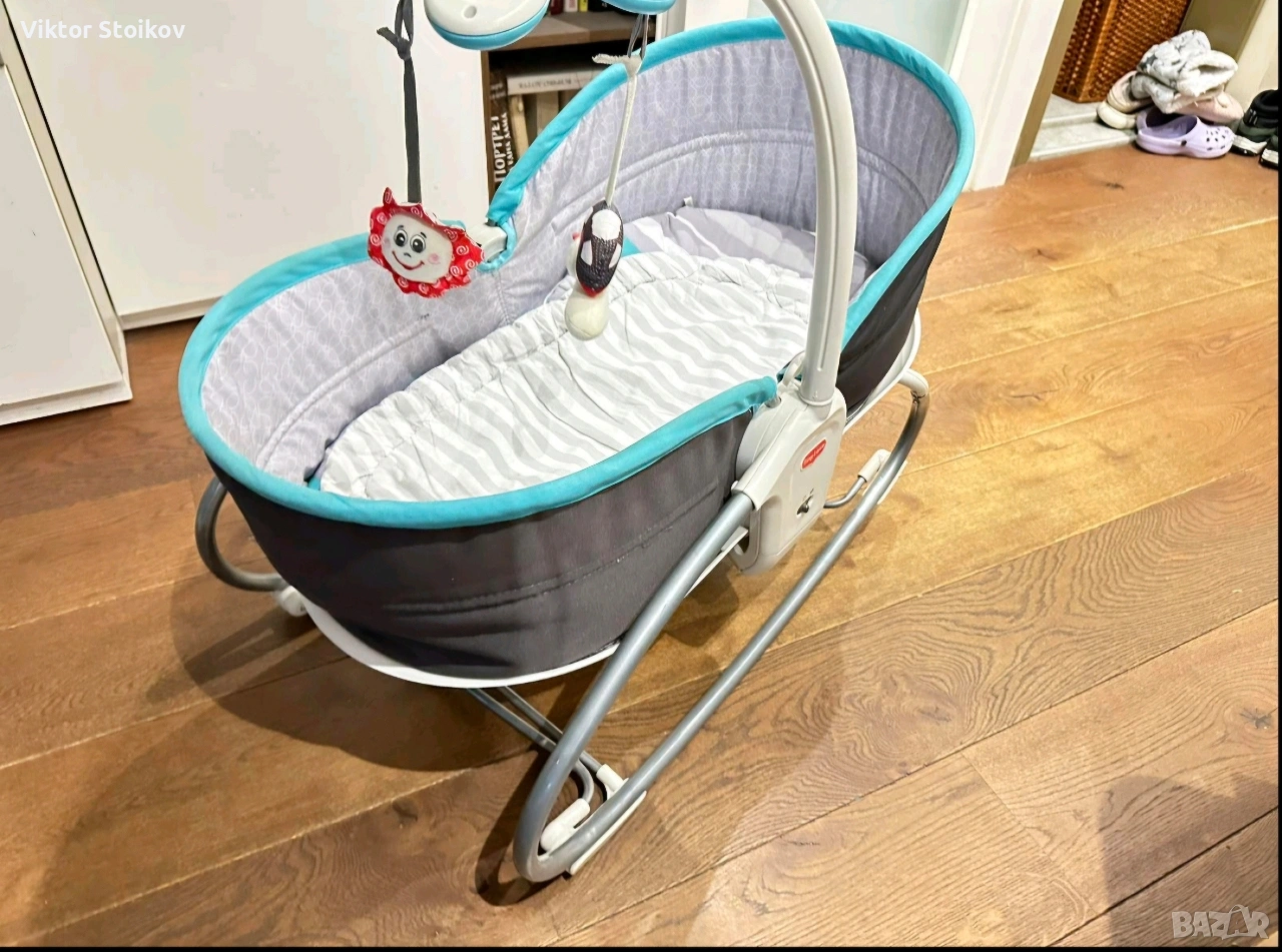 Кош за бебе/музикален шезлонг Tiny Love, снимка 1