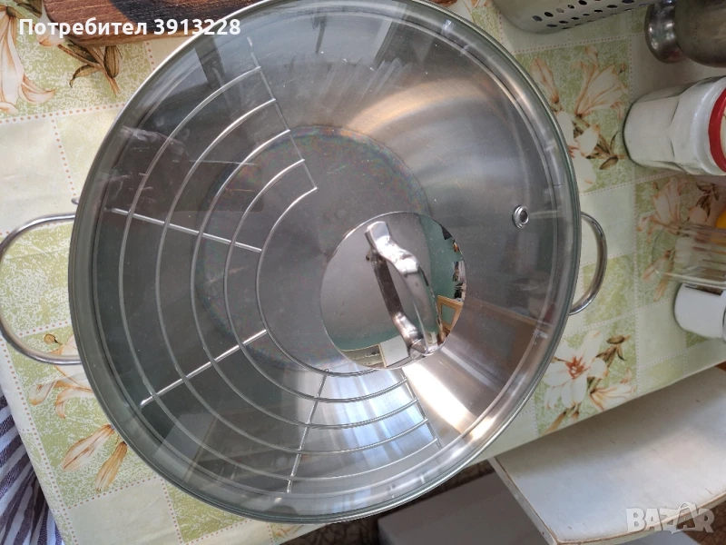 Тиган тип уок с решетка и капак., снимка 1
