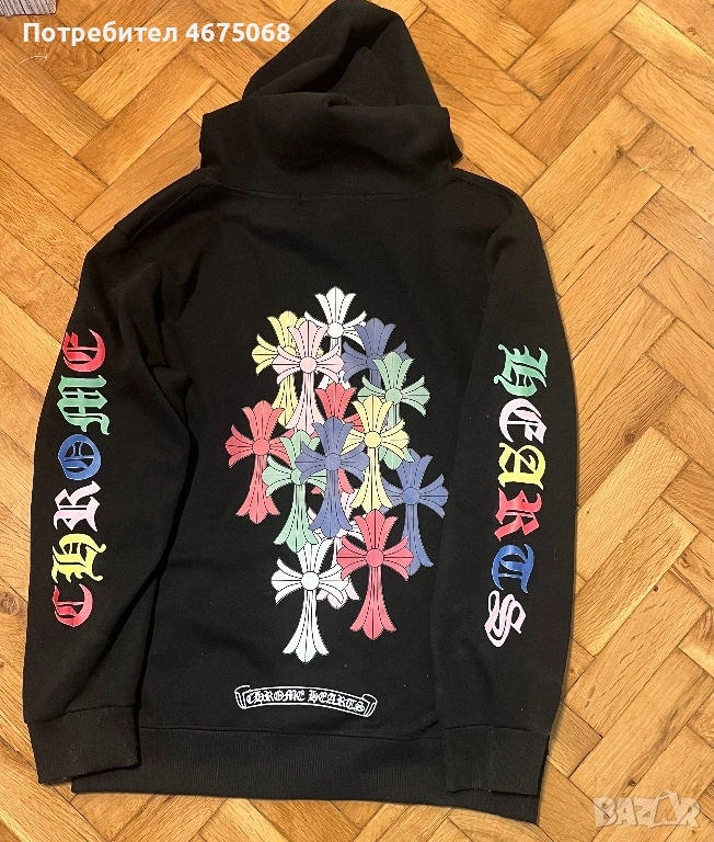 Chrome Hearts hoodie ОРИГИНАЛНО , снимка 1