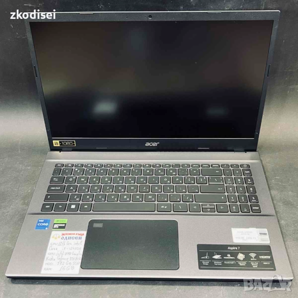 Лаптоп ACER ASPIRE A715-76 15,6 Инча, снимка 1