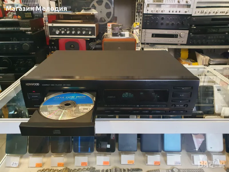 CD Player Kenwood DP-7060  В отлично техническо и визуално състояние., снимка 1