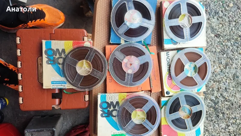 Магнитофонни ролки 15 см, снимка 1