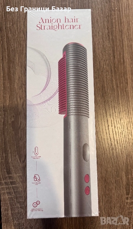 Нов Гребен с широки зъби за дълга коса без заплитане и против накъсване, снимка 1