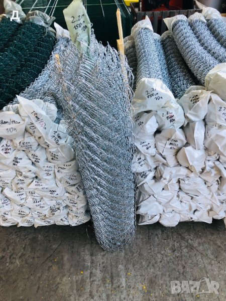 Бургас - Плетена мрежа 1.5м височина ф-2.00мм, снимка 1