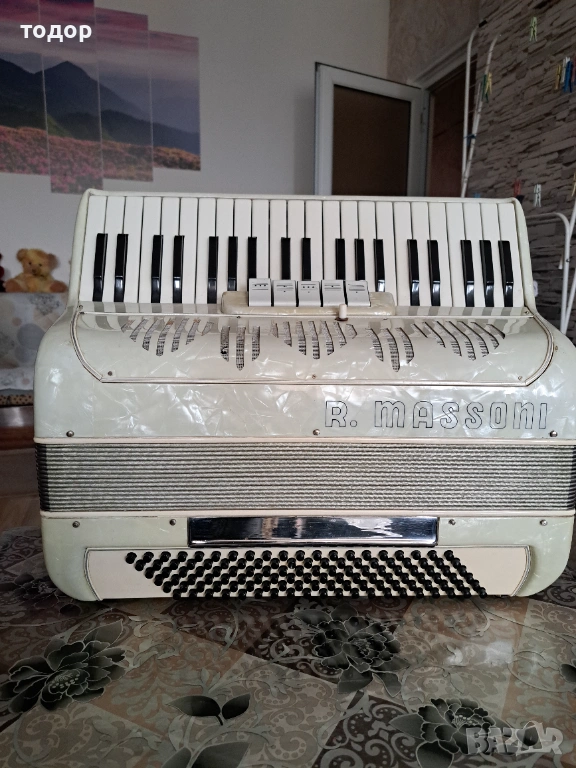 Италиански акордеон 120 баса, снимка 1