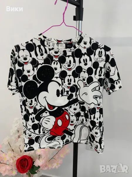 Тениска  на Zara ръст 164, подходяща XS-S, снимка 1