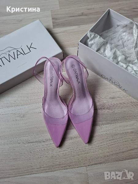 Дамски обувки с токчета на марката Catwalk! , снимка 1