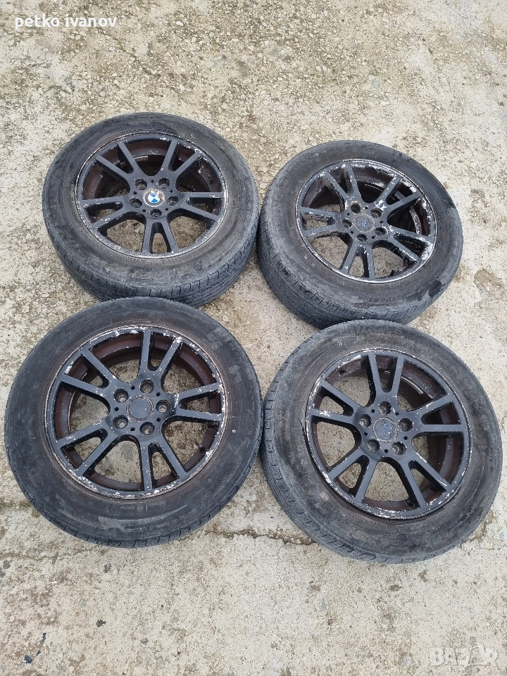 Гуми с джанти 17 5х120, снимка 1