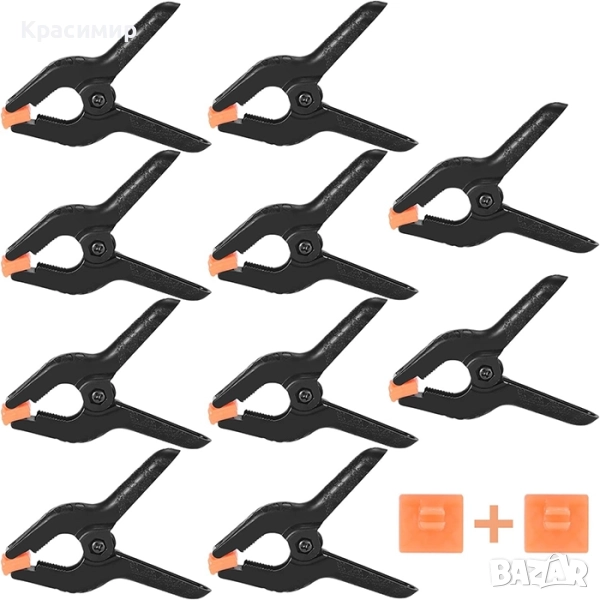 Щипки - Стяги 10бр  к-т, снимка 1