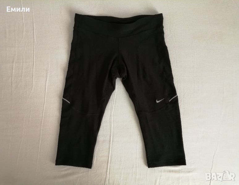 Nike Dri-FIT Run оригинален дамски клин 3/4 в черен цвят р-р XS , снимка 1