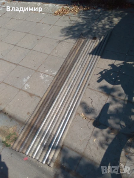 Неръждаеми тръби 32мм. от едно време, снимка 1