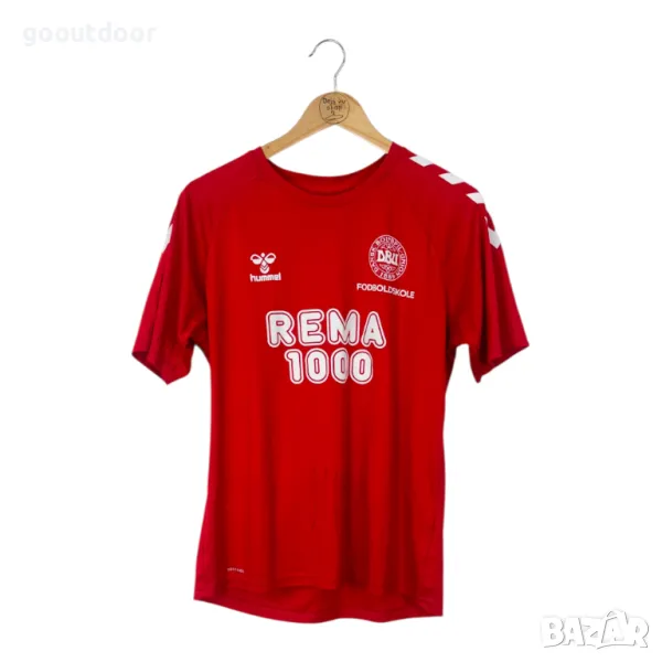 Hummel Denmark футболна тениска с подпис (M), снимка 1